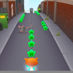 Angry Cat Run - Zombies Alley