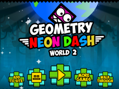 Geometry Neon Dash World 2 Geometry Neon Dash World 2