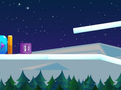 Icy Purple Head Slide Icy Purple Head Slide