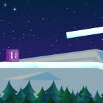 Icy Purple Head Slide