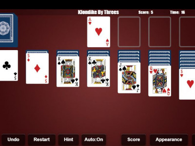 KLONDIKE BY THREES KLONDIKE BY THREES
